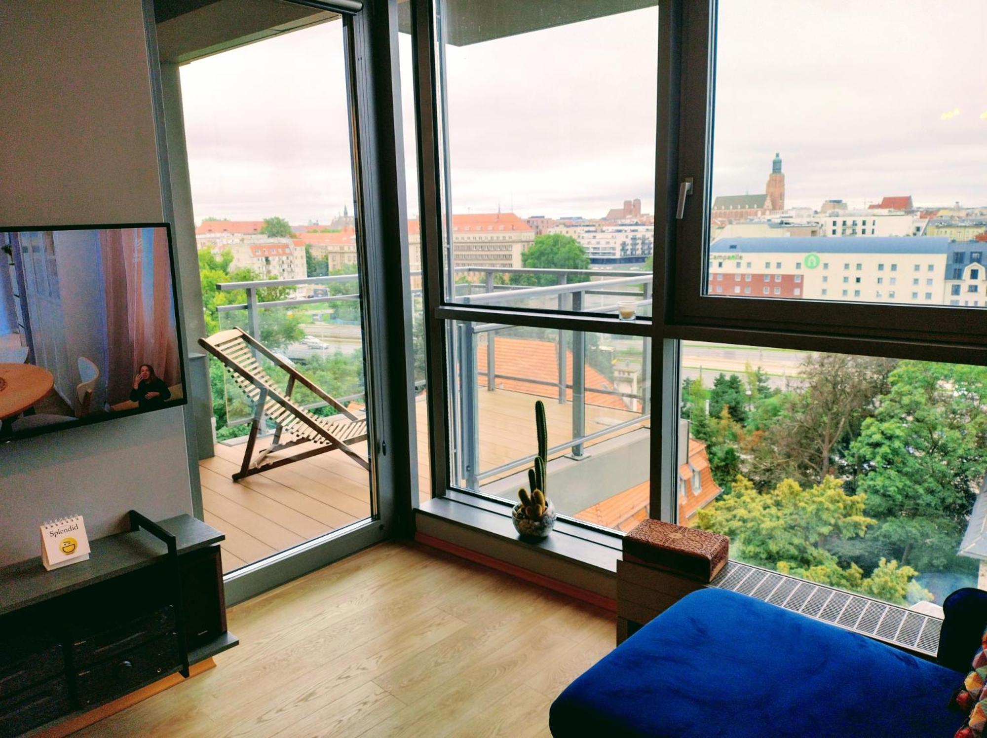 M Z Widokiem Apartamento Wrocław Exterior foto